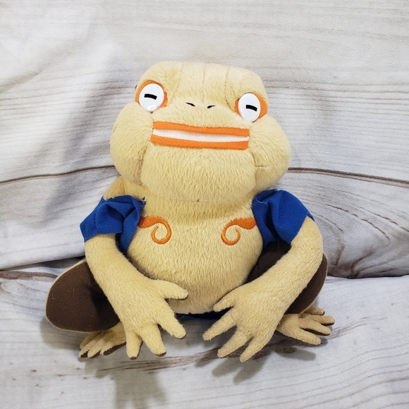 Naruto Toad Gamatatsu Plush Doll Shonen Jump HTF Masashi Kishimoto 9 Inch 2002 - Picture 1 of 15